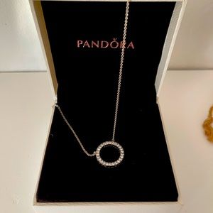 Pandora Circle of Sparkle Necklace